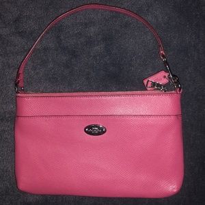 Pink Mini Shoulder Coach Bag